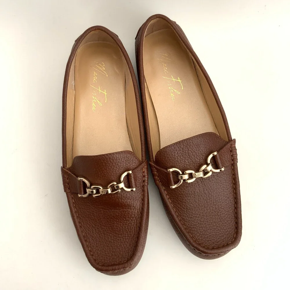 Marc Fisher brown leather